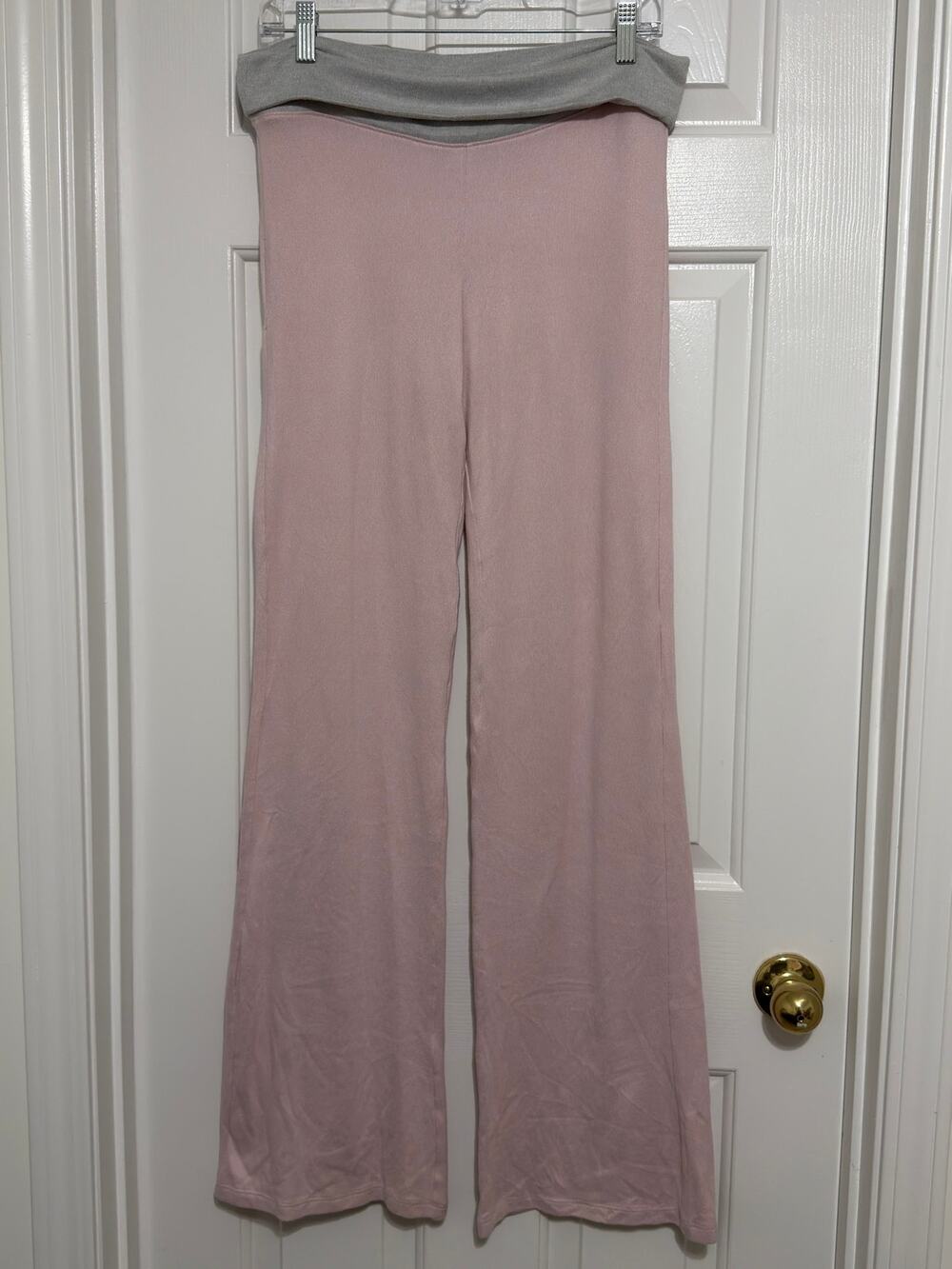 Hollister Sleep Cozy Ribbed Foldover Lounge Pants